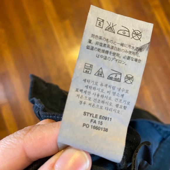 J Crew Matchstick Cord Skinny Pants Womens size 31 Navy - Picture 5 of 5